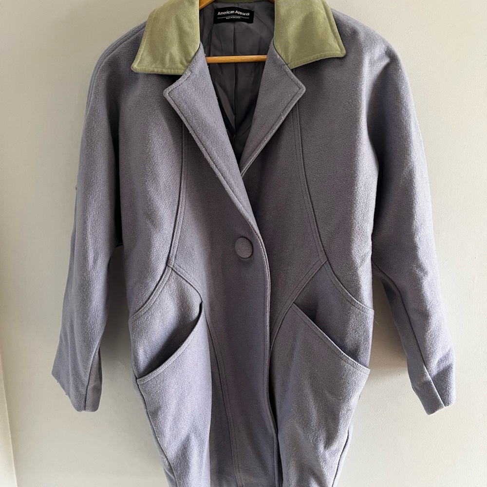 Vintage American Apparel wool coat